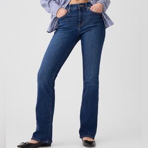 Gap Mid Rise Skinny Boot Cut Jeans 4 / 27